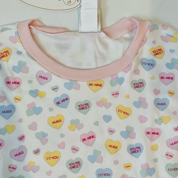 NWT Lullaby Set Size Women's Small Convo Heart PJs - Picture 4 of 7